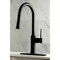 Gourmetier LS2720NYL Single-Handle Pull-Down Kitchen Faucet, Matte Black LS2720NYL - alternate 7
